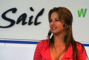 Lauryn Eagle,not only a World champion ski racer (2005 Formula 2), but a leading Sydney model. © Powerboat-World.com http://www.powerboat-world.com